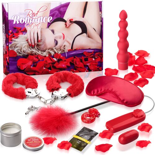 Red romance - erotyczny zestaw pełen niespdozianek - ssd 656010105