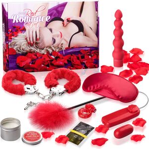 Red romance - erotyczny zestaw pełen niespdozianek - ssd 656010105