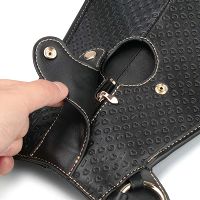 Rebellion skórzane siodło nakładka na poduszkę z uchwytem na dildo - 77419971 - 8