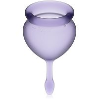 Satisfyer feel good - kubeczek menstruacyjny zestaw 2 szt. - 73402844 - 2