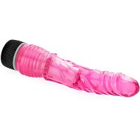 Elastyczne dildo, żelowy dong - wibrator do ciasnej szparki - 74252983 - 2