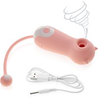 Ssący masturbator dla kobiet powietrzny masażer łechtaczki - 10 funkcji - 72313199 - 5