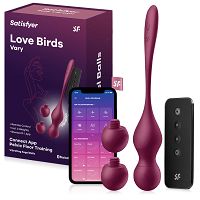 Satisfyer  Love Birds Vary wibrujące kulki gejszy z pilotem - 71360793 - 4