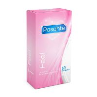 Pasante Feel cienkie prezerwatywy ze zbiorniczkiem 12 szt - 79470825 - 2