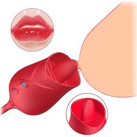 Podwójny masturbator dla kobiet posuwisty penis ruchomy język 77452900 - 6