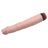 Klasyczny wibrator realistyczny penis z płynną wibracją 22 cm - 79141754 - 4