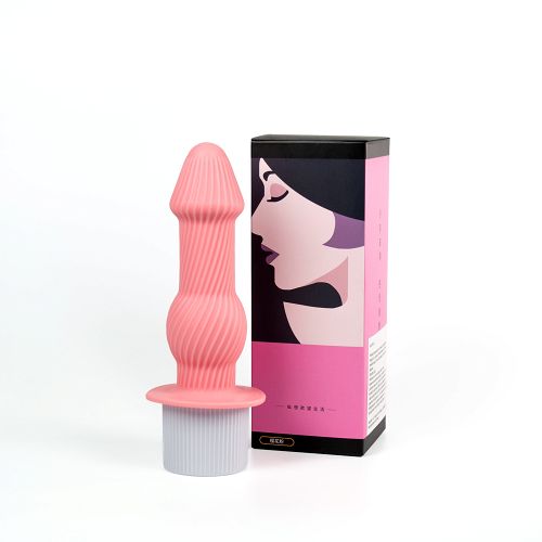 Żebrowane dildo z funkcją napełnienia wodą 16,3 cm - 79225994