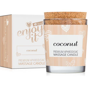 Magnetifico enjoy it! Coconut 70 ml - świeca olejek do masażu z feromonami - 71695030