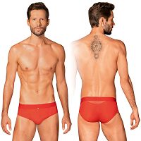 Obsessive czerwone slipy męskie Boldero - 74362301 - 3