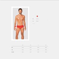 Obsessive czerwone slipy męskie Boldero - 74362301 - 5