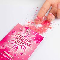 Popping Candies truskawkowe strzelające cukierki do seksu - 73731234 - 4