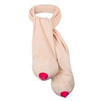 Szalik z piersiami zabawny gadżet na prezent - 79210029 - 3