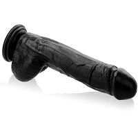 Ogromny 25 cm realistyczny penis - dildo z przyssawką - 70750069 - 4