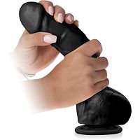 Ogromny 25 cm realistyczny penis - dildo z przyssawką - 70750069 - 3