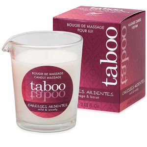 Świeca do masażu o zapachu drzewnym dla par gra wstępna - 71885008