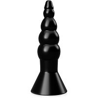 Zestaw bdsm z wibratorem i korkami analnymi - gadżety do chłosty i krępowania - 76697714 - 3