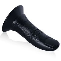 Czarne dildo fantasy palec olbrzyma 19 cm z przyssawką - 70981942 - 3