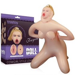 Sex lalka realistyczna 98 cm 3 otwory cielista – 71596473