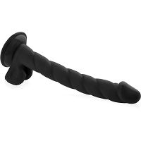 Elastyczne dildo na przyssawce długi 32cm realistyczny penis - 78160260 - 3