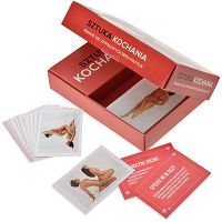 Sztuka kochania - 90 kart z pozycjami kamasutry wraz ze zmysłowymi opisami - 74395995 - 2