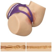 Realistyczna sztuczna pochwa seksowne biodra 7 wibracji - 72113533 - 7
