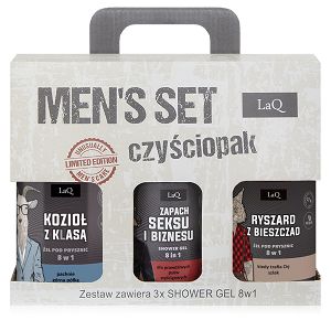 Zestaw dla prawdziwych mężczyzn - 3x żel pod prysznic 500 ml - 77255027