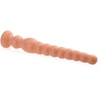 Żelowe dildo analne plug elastyczna sonda z przyssawką - 71985032 - 2
