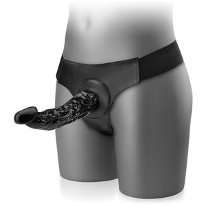 Proteza penisa strap-on na pasach przedłużka + 9 cm – 71750514