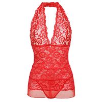 Komplet koronkowa koszulka + stringi Dkaren Jolie - 72457933 - 3