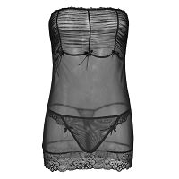 Zmysłowa koszulka i stringi komplet Dkaren Evita - 74760288 - 2