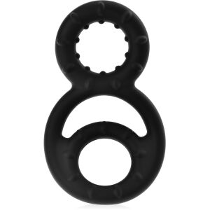 Elastyczny pierścień erekcyjny na penisa i jądra - 76133281