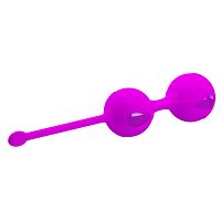 Fioletowe kulki do treningu mięśni Kegla kulki gejszy 16,3 cm - 73022846 - 6