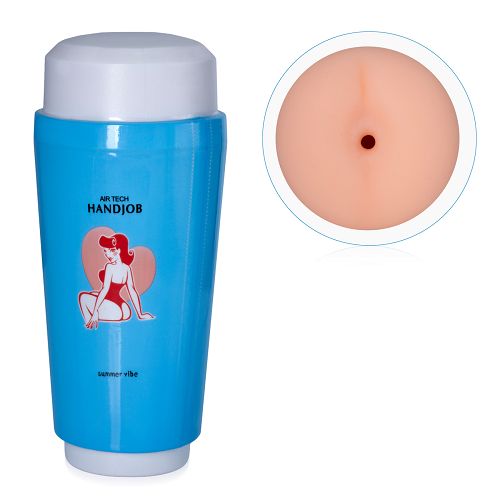 Masturbator realistyczna sztuczna pochwa anus w tubie - 76121652