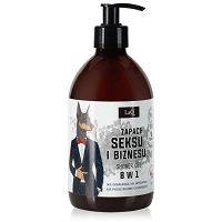 Wegański zestaw dla mężczyzn DOBERMAN żel+mydło+szampon+olejek - 76225120 - 3