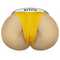 Sztuczna pochwa i anus krągłe jędrne pośladki + stringi - 71645146 - 3