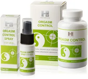 Zestaw - suplement diety orgasm control tabs + spray