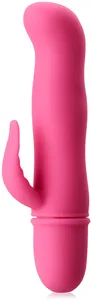 Pretty love „ blithe” – kieszonkowy różowy wibratorek z języczkiem - lbb 014291